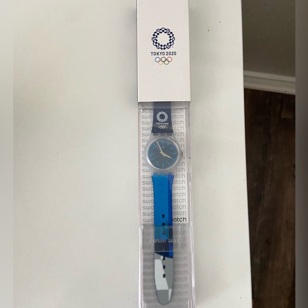 Tokyo 2020 Olympic Swatch watch